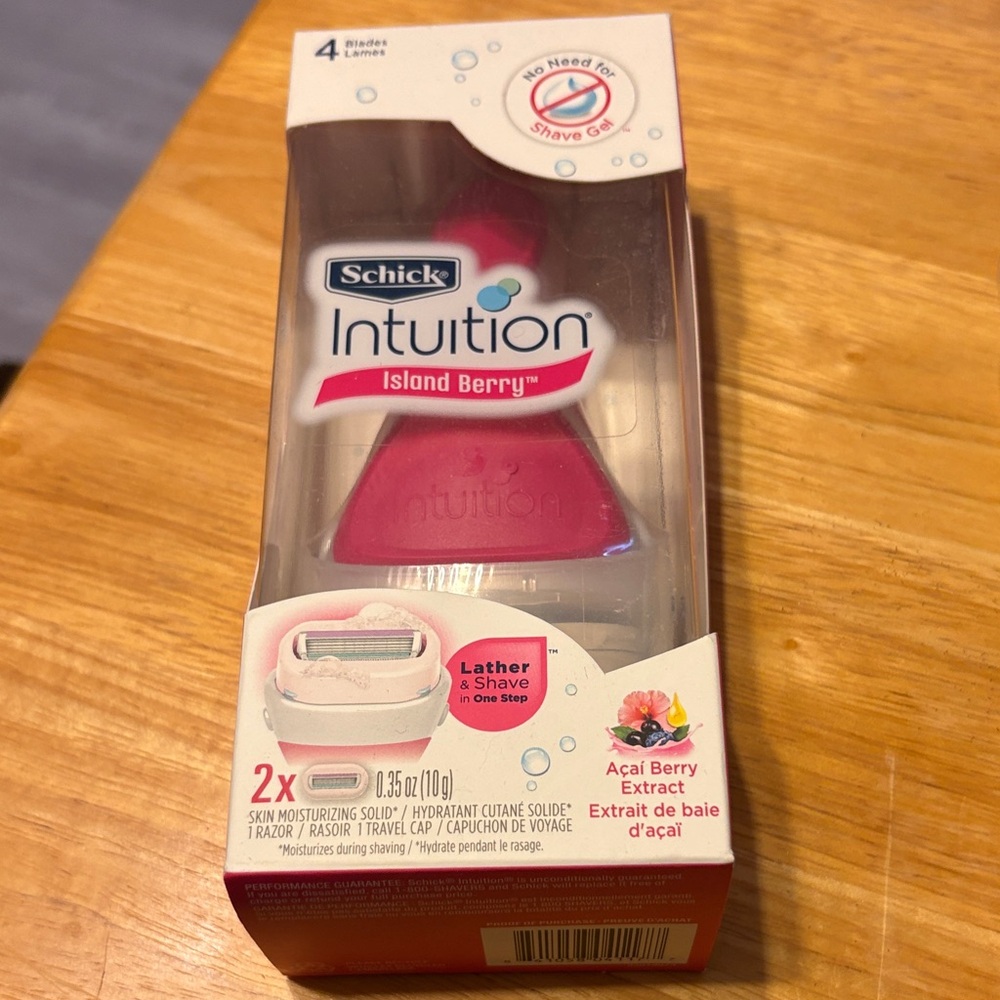 Schick Intuition Island Berry Women's Razor - Pink